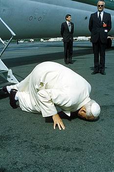 Pope John Paul II Airport Consecration Print